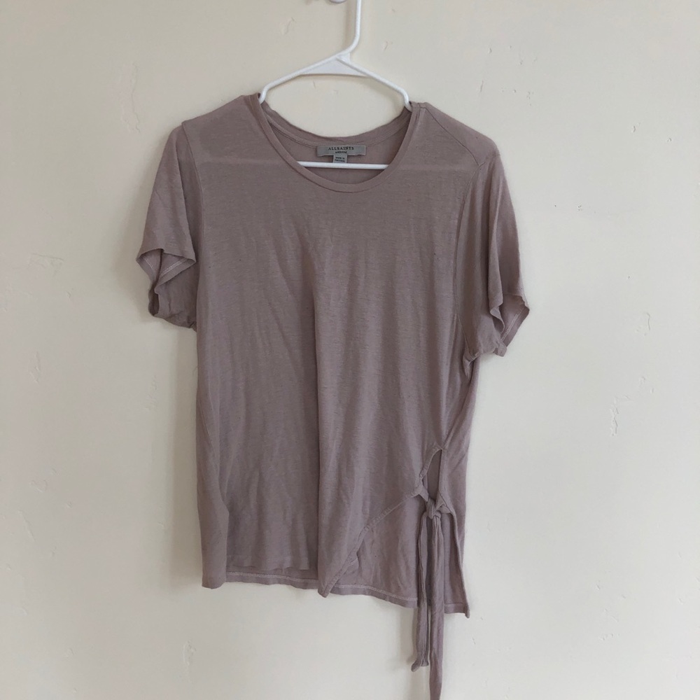Cute light pink/cream top